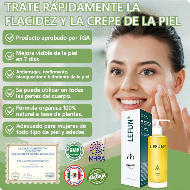 LEFUN®Aceite rejuvenecedor reafirmante de la piel
