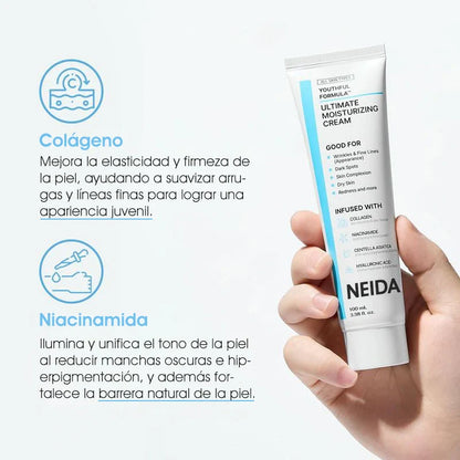 🎉Gran Oferta: 49% de Descuento🎉 Crema Hidratante Suprema NEIDA Youthful Formula