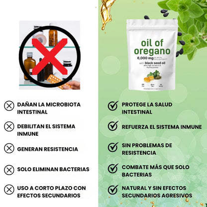 🌿Sana desde la raíz 🌱: Orégano + Semilla Negra = 🛡️ inmunidad real