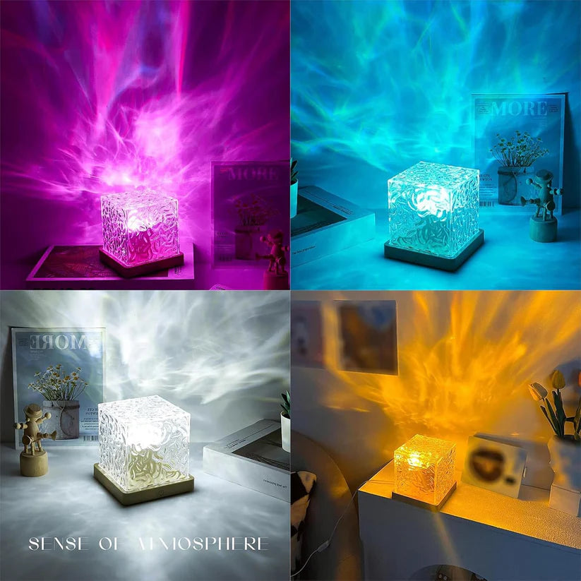 AuroraGlow™ - Lámpara de auroras boreales con 16 colores