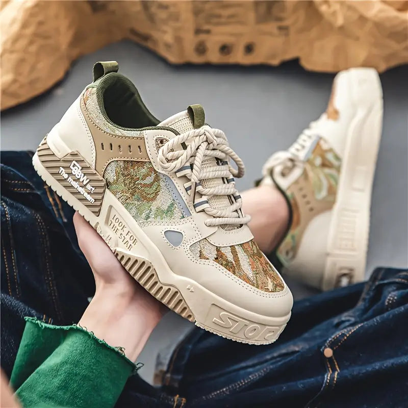 Zapatillas De Tenis Cómodas Transpirables Casuales Para Hombre