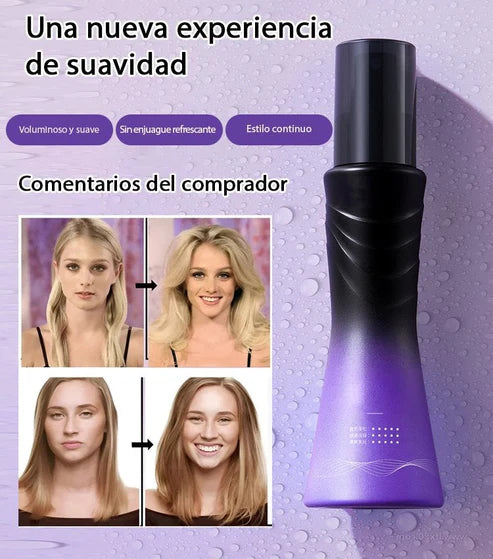 Spray refrescante sin aclarado no pegajoso para el cuidado del cabello